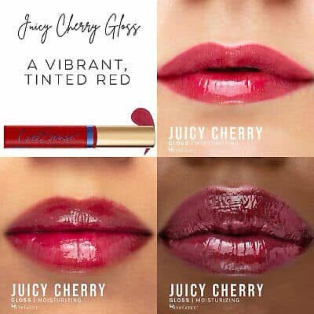 SeneGence Juicy Cherry Lip Gloss - Bold Red